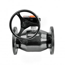 Кран шаровой сталь 11с67п фл с редуктором полнопроходной FORTECA