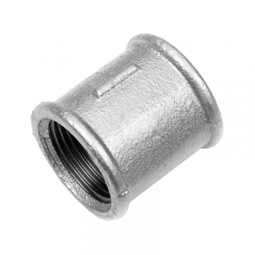 Муфта прямая чугунная оцинкованная ВР FITTEX