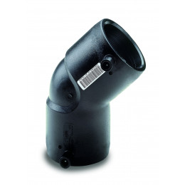 Отвод 45* электросварной ПЭ100 SDR11