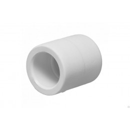 Муфта PPR  PN25 белая внутренняя  пайка