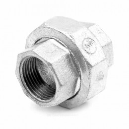 Соединитель прямой американка чугунный оцинкованный ВР/ВР FITTEX