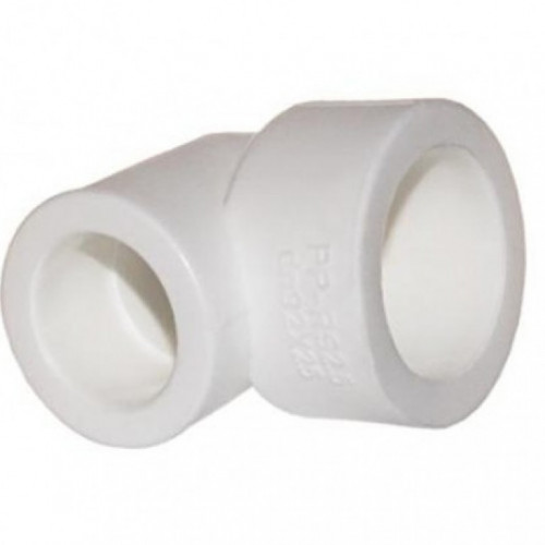 Угольник PPR  PN25 белый переходной внутренняя пайка