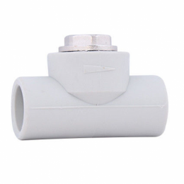 Фильтр PPR  PN25 белый сетчатый внутренняя пайка