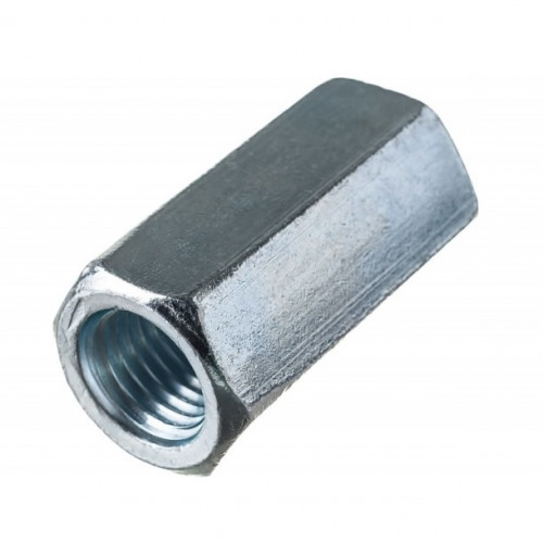 Гайка удлиненная стальная оц шестигранная К.П. 5 DIN 6334