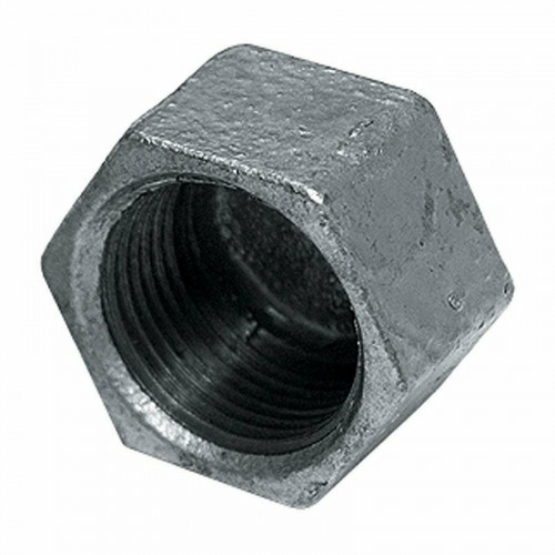 Заглушка чугунная оцинкованная  ВР Fittex PLUS