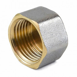 Заглушка латунь никель ВР 9016 ГОСТ 32585-2013 Aquasfera