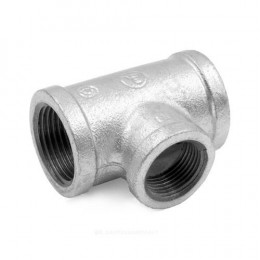 Тройник переходной  чугунный оцинкованный   ВР/ВР   Fittex PLUS