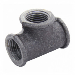 Тройник прямой чугунный  ВР/ВР   Fittex PLUS