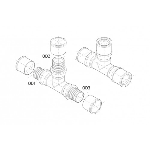 Пресс-тройник нерж.