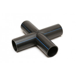 Крестовина ПЭ100 SDR17 сварная 90°