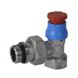 Клапан термостатический R401TG ДУ 25 РУ10 угловой ВР клипс CLIP-CLAP GIACOMINI R401X035