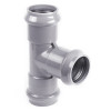 Тройник напорный НПВХ раструбный