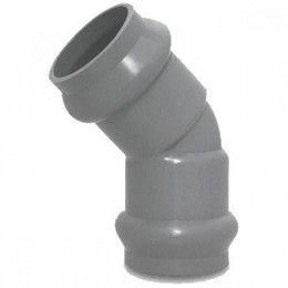 Отвод напорный НПВХ двухраструбный