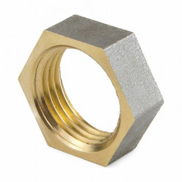 Контргайка латунь реборда никель ВР 9020 ГОСТ 32585-2013 Aquasfera