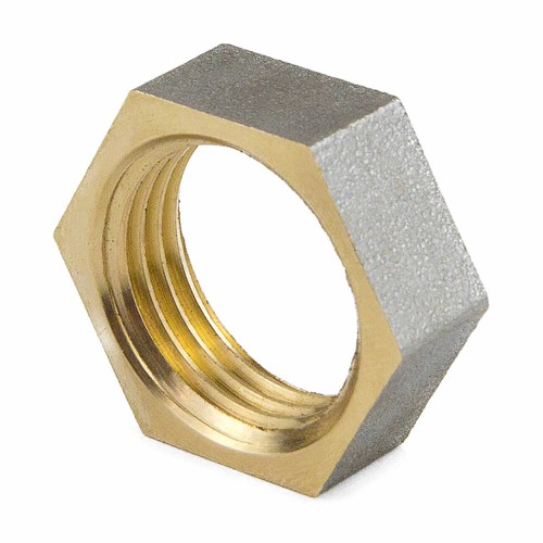 Контргайка латунь реборда никель ВР 9020 ГОСТ 32585-2013 Aquasfera