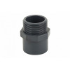 Двойной муфтовый адаптер НПВХ PN10 с наружной резьбой
