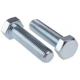 БОЛТ С ШЕСТИГРАННОЙ ГОЛОВКОЙ 30 Х 90 ММ   ОЦИНКОВАННЫЙ  DIN 933  (ФАС)
