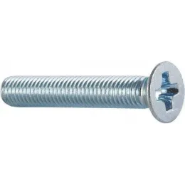ВИНТ С ПОТАЙНОЙ ГОЛОВКОЙ  5  Х 50 ММ   ОЦИНКОВАННЫЙ   DIN 965   (ФАС)