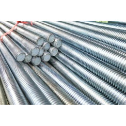 ВЫСОКОПРОЧ ШПИЛЬКА РЕЗЬБОВАЯ   8  Х 2000 ММ  ОЦИНКОВАННАЯ  КЛ. ПР. 8.8   DIN 975