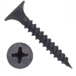 САМОРЕЗ ФОСФАТИРОВАННЫЙ  ЧАСТАЯ  РЕЗЬБА  4,8  Х  95 ММ  ПОТАЙ  ШЛИЦ PH2  (ФАС)