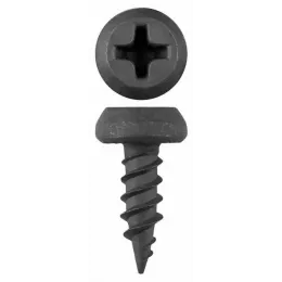 САМОРЕЗ ФОСФАТИРОВАННЫЙ ПОЛУЦИЛИНДРИЧЕСКАЯ ГОЛОВКА ОСТРЫЙ  3,5 Х  9,5 ММ  ШЛИЦ PH2