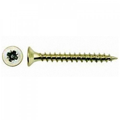 ШУРУП УНИВЕРСАЛЬНЫЙ ПОТАЙНАЯ  ГОЛОВКА   4,5  Х 80 ММ   ШЛИЦ  PZ 2   БЕЛЫЙ  ЦИНК  (ФАС)