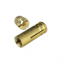 АНКЕР ЗАБИВНОЙ ЛАТУННЫЙ  (ЦАНГА)   РЕЗЬБА   М10