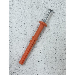 ДЮБЕЛЬ-ГВОЗДЬ С ГРИБОВИДНЫМ БОРТИКОМ 6 Х 40 ММ  SAUZEND (ФАС) ПЕРВ