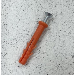 ДЮБЕЛЬ-ГВОЗДЬ С ПОТАЙНЫМ БОРТИКОМ  6 Х 40 ММ  SAUZEND (ФАС) ПЕРВ