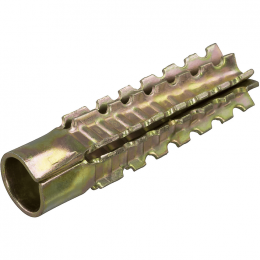 МЕТАЛЛИЧЕСКИЙ РАСПОРНЫЙ ДЮБЕЛЬ ДЛЯ ГАЗОБЕТОНА ЖЕЛТЫЙ ЦИНК   5 Х 30 ММ