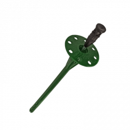 ДЮБЕЛЬ Д/ИЗОЛЯЦИИ DAXMER IZL-T 10Х200 (300 ШТ) С МЕТАЛЛИЧЕСКИМ ГВОЗДЕМ С ТЕРМОГОЛОВКОЙ