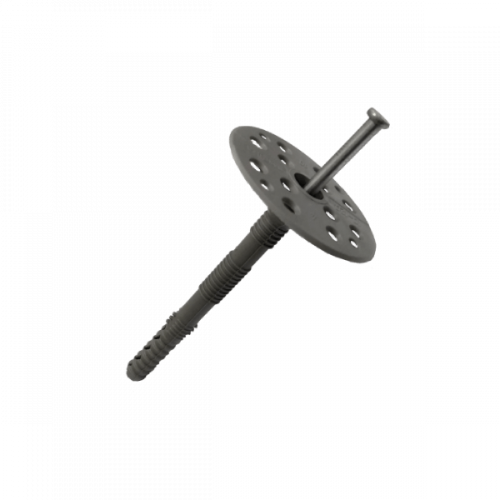 ДЮБЕЛЬ Д/ИЗОЛЯЦИИ DAXMER IZM 10Х100 (500 ШТ) С МЕТАЛЛИЧЕСКИМ ГВОЗДЕМ