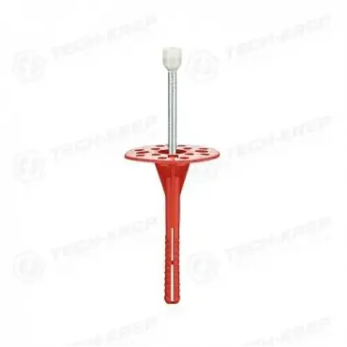 ДЮБЕЛЬ ДЛЯ ИЗОЛЯЦИИ С МЕТАЛЛИЧЕСКИМ СТЕРЖНЕМ И ТЕРМОМОСТОМ  IZL-T 10Х140  TEСH-KREP   (1000ШТ)