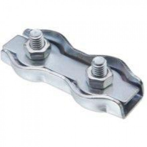 ЗАЖИМ ТРОСА ДВОЙНОЙ "DUPLEX"  4ММ