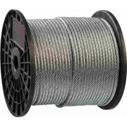 ТРОС ОЦИНК.  5,0ММ (6Х7)   DIN 3055   (250М)