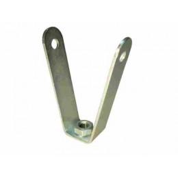 КРЕПЛЕНИЕ V-ОБРАЗНОЕ ДЛЯ ПРОФНАСТИЛА (ОЦИНК.)  М8 ММ