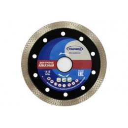 230Х2,0Х22,23Х10 ТОНКИЙ ГОРЯЧЕГО ПРЕССОВАНИЯ ДИСК АЛМАЗНЫЙ ПО КЕРАМОГРАНИТУ TSUNAMI