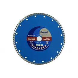 230Х22,23Х7 TURBO ДИСК АЛМАЗНЫЙ ПО БЕТОНУ TSUNAMI