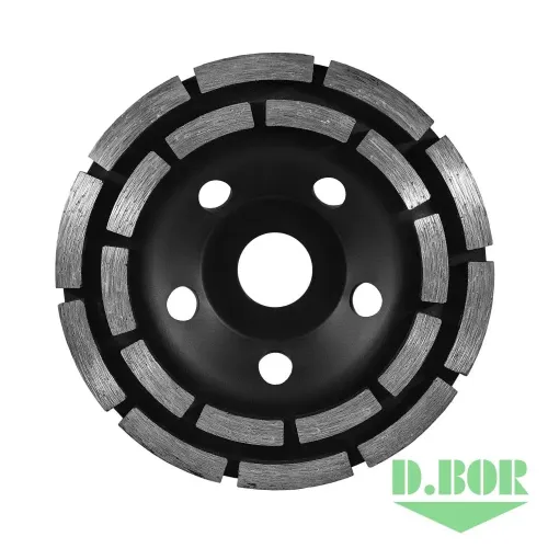 АЛМАЗНАЯ ШЛИФ. ТАРЕЛКА, 2-РЯД. ECO LINE DW-5, 180X22,23 (АРТ. E-DW-05-0180-022) "D.BOR"