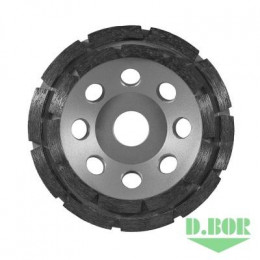 АЛМАЗНАЯ ШЛИФ. ТАРЕЛКА, 2-РЯД. SUPER STANDARD DW-5, 125X22,23 (АРТ. SS-DW-05-0125-022) "D.BOR"