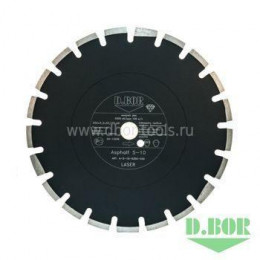 АЛМАЗНЫЙ ДИСК ASPHALT LASER S-10, 400X3,4X30/25,4 (АРТ. AL-S-10-0400-030) "D.BOR"