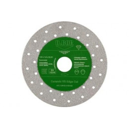 АЛМАЗНЫЙ ДИСК CERAMIC VB EDGE CUT, 125X1,8X22,23 (АРТ. CVB-EC-0125-022) "D.BOR"