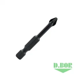 БИТЫ ДЛЯ УДАРНОГО (ИМПУЛЬСНОГО) ИНСТРУМЕНТА IMPACT, PH 3X50 ММ, TORSION, ACR2, E 6,3 (5 ШТ.) "D.BOR"