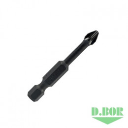 БИТЫ ДЛЯ УДАРНОГО (ИМПУЛЬСНОГО) ИНСТРУМЕНТА IMPACT, PZ 2X25 ММ, TORSION, ACR2, C 6,3 (10 ШТ.) "D.BOR