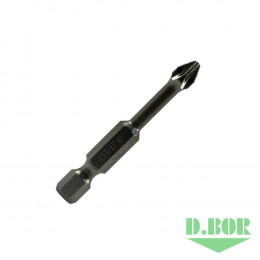 БИТЫ НАМАГНИЧЕННЫЕ MAGNETIC, PZ 2X50 ММ, ACR2, E 6,3 (АРТ. D-MTA-PZ02-050-010) (10 ШТ.) "D.BOR"