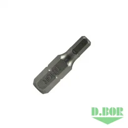 БИТЫ, HEX 4X25 ММ, C 6,3 (АРТ. D-HEX04-025-010) (10 ШТ.) "D.BOR"