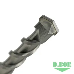 БУР SDS-PLUS 2C PLUS 8*350/410, 2-CUTTING (АРТ. 2PD08L0410) "D.BOR"