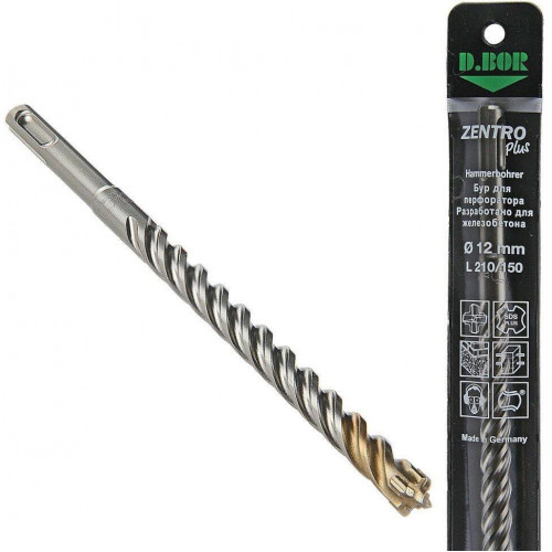 БУР SDS-PLUS 4CX PLUS 8*200/260, 4-CUTTING (АРТ. 4XPD08L0260) "D.BOR"