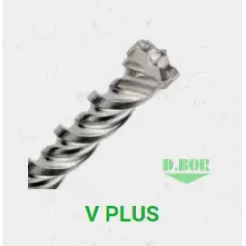 БУР SDS-PLUS V PLUS 24*200/250, 2-CUTTING (АРТ. 2345) "D.BOR"