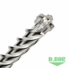 БУРЫ SDS-PLUS ZENTRO 8*100/160, 4-CUTTING (АРТ. 436110) (10 ШТ.) "D.BOR"
